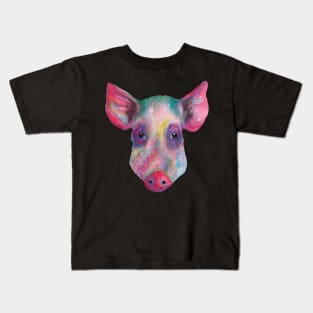 Pig head Lord of flies Kids T-Shirt